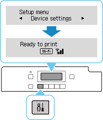 Imagen: Pulse el botón Configuración